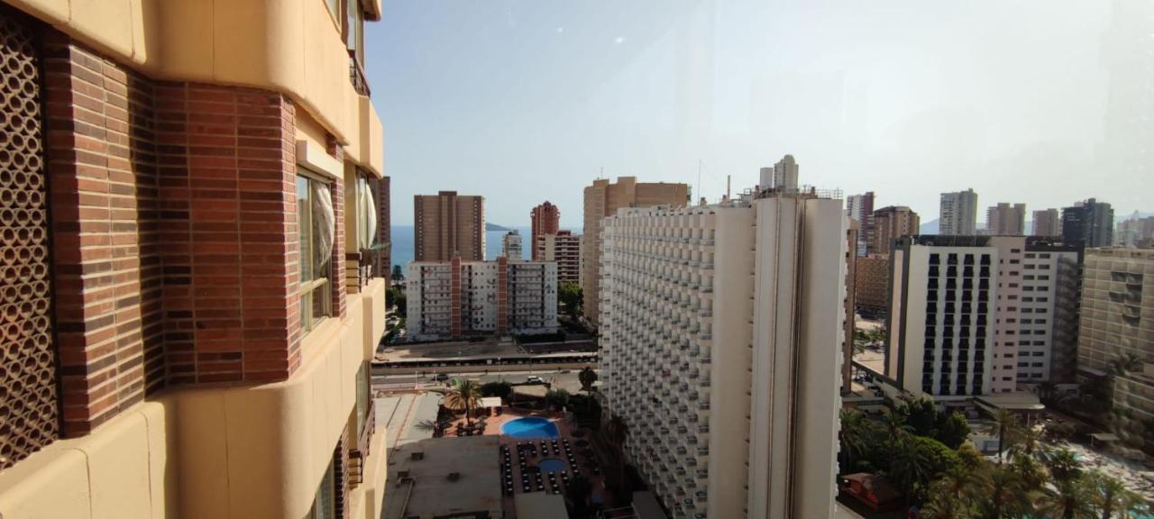 Precioso Apartamento Con Piscina Y Vistas Al Mar Mediterraneo. Benidorm Extérieur photo