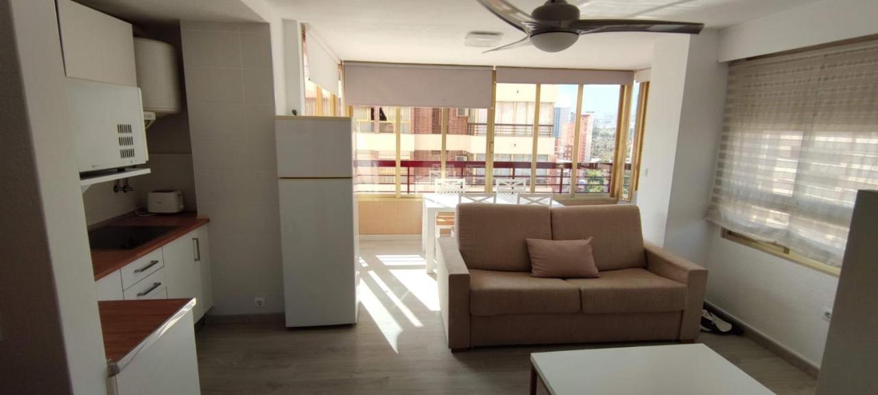 Precioso Apartamento Con Piscina Y Vistas Al Mar Mediterraneo. Benidorm Extérieur photo