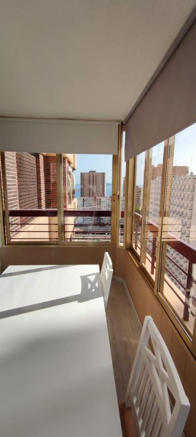 Precioso Apartamento Con Piscina Y Vistas Al Mar Mediterraneo. Benidorm Extérieur photo