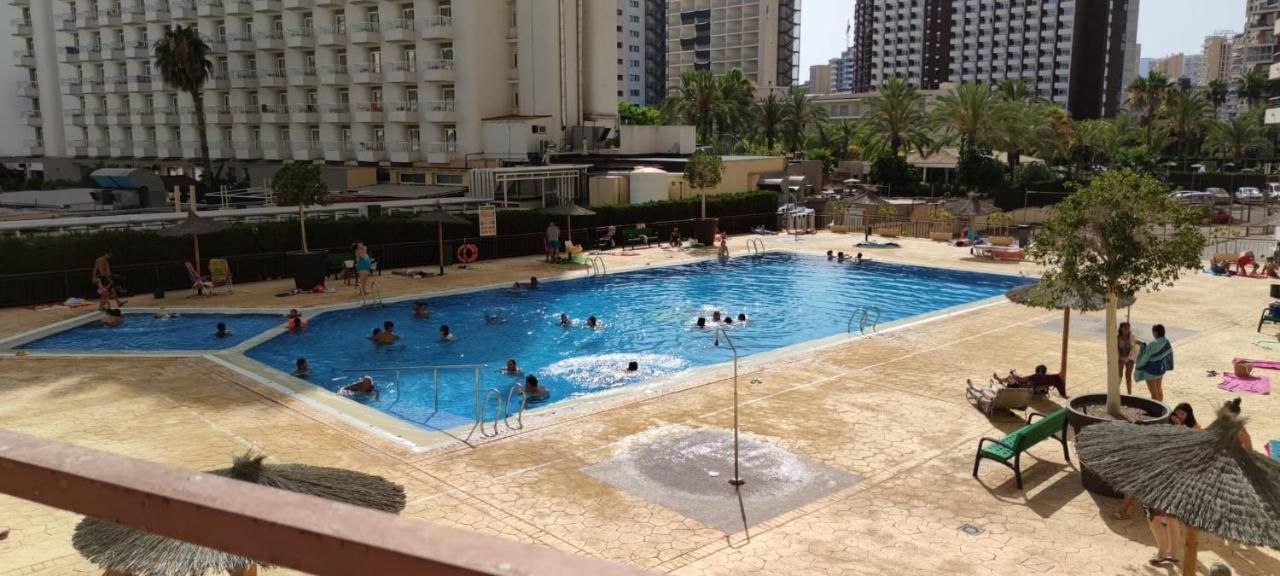 Precioso Apartamento Con Piscina Y Vistas Al Mar Mediterraneo. Benidorm Extérieur photo